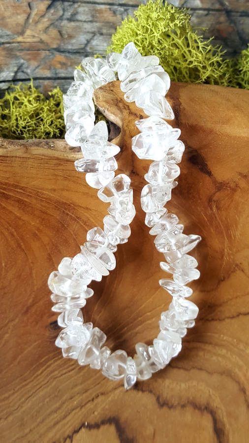 AY TAŞI DOĞAL TAŞ BİLEKLİK (KIRIK TAŞ)